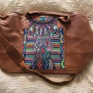 Nena and Co-NO. 7 ONE OF A KIND LEATHER WEEKENDER